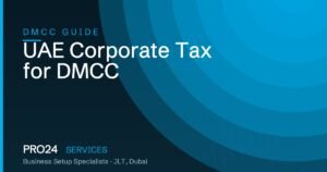 UAE corporate tax for DMCC companies — 0% qualifying income