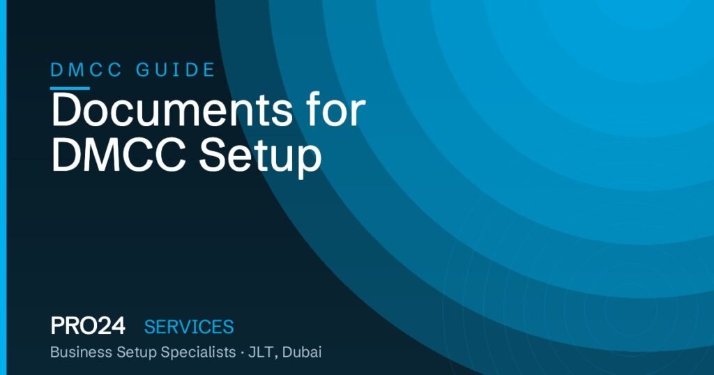 Documents required for DMCC company setup checklist