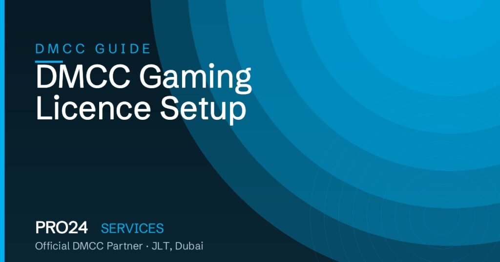 DMCC gaming licence game studio and esports setup guide