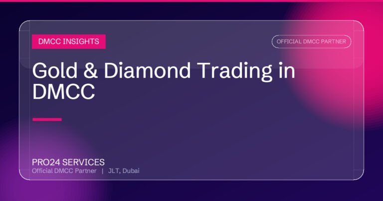 Gold & Diamond Trading in DMCC
