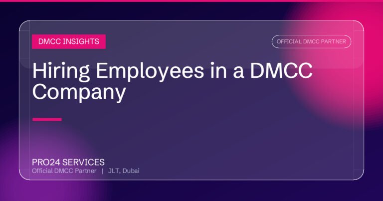 Hiring Employees in a DMCC Company