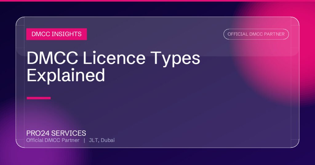 DMCC Licence Types Explained