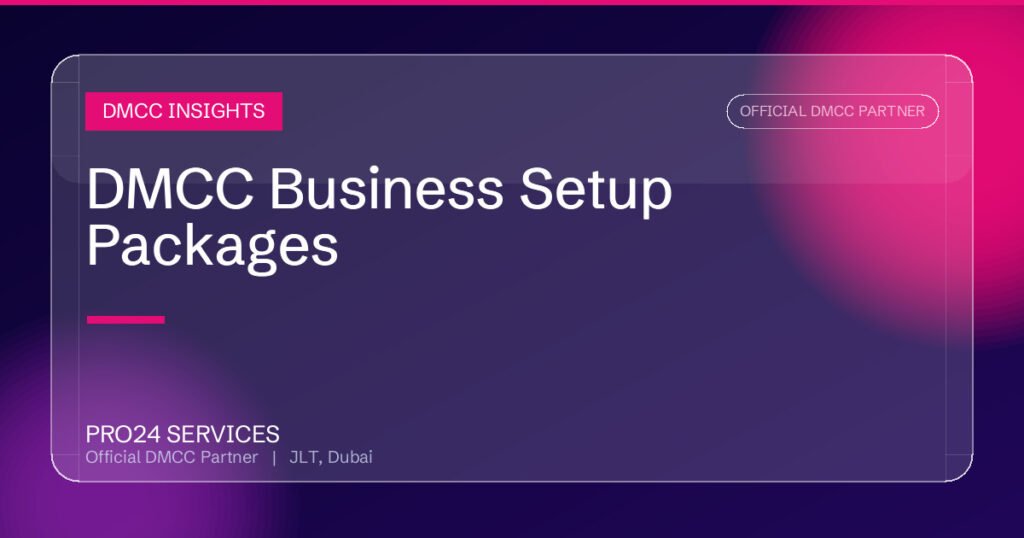 DMCC Business Setup Packages