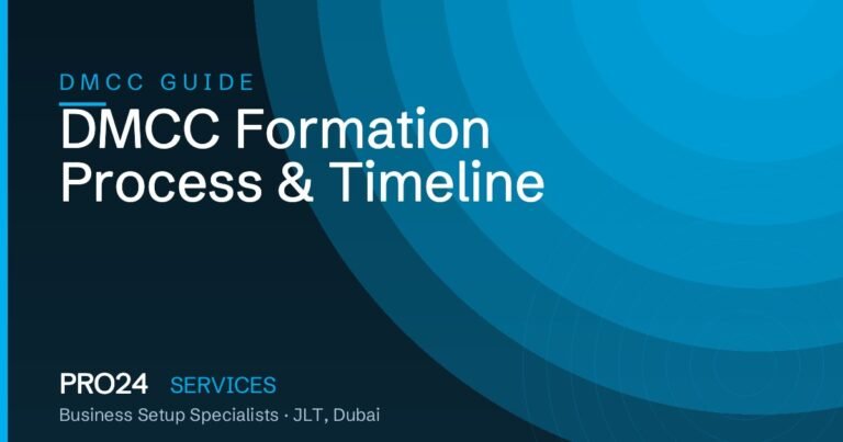 DMCC company formation process and timeline guide
