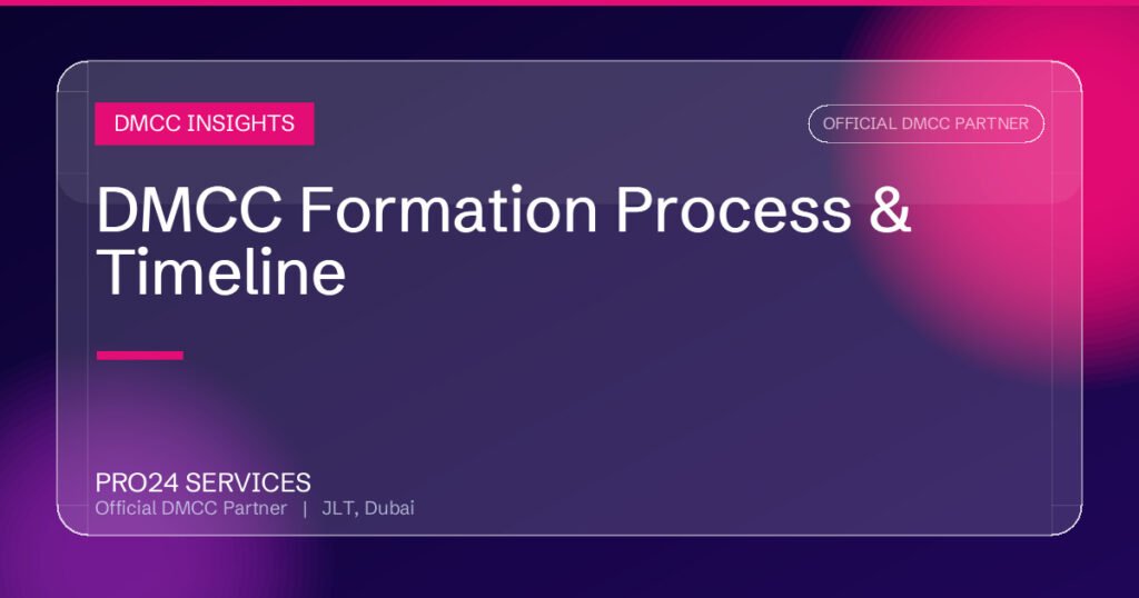 DMCC Formation Process & Timeline