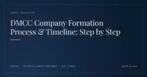 DMCC Company Formation Process & Timeline: Step by Step