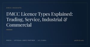 DMCC Licence Types Explained: Trading, Service, Industrial & Commercial